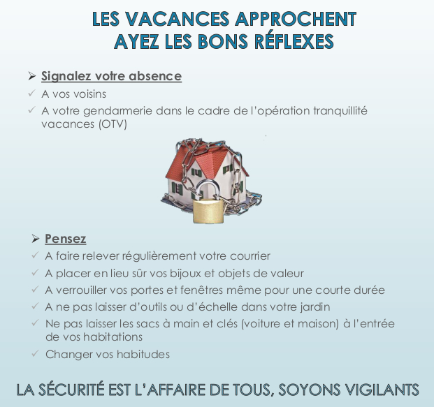 Opération Tranquilité Vacances