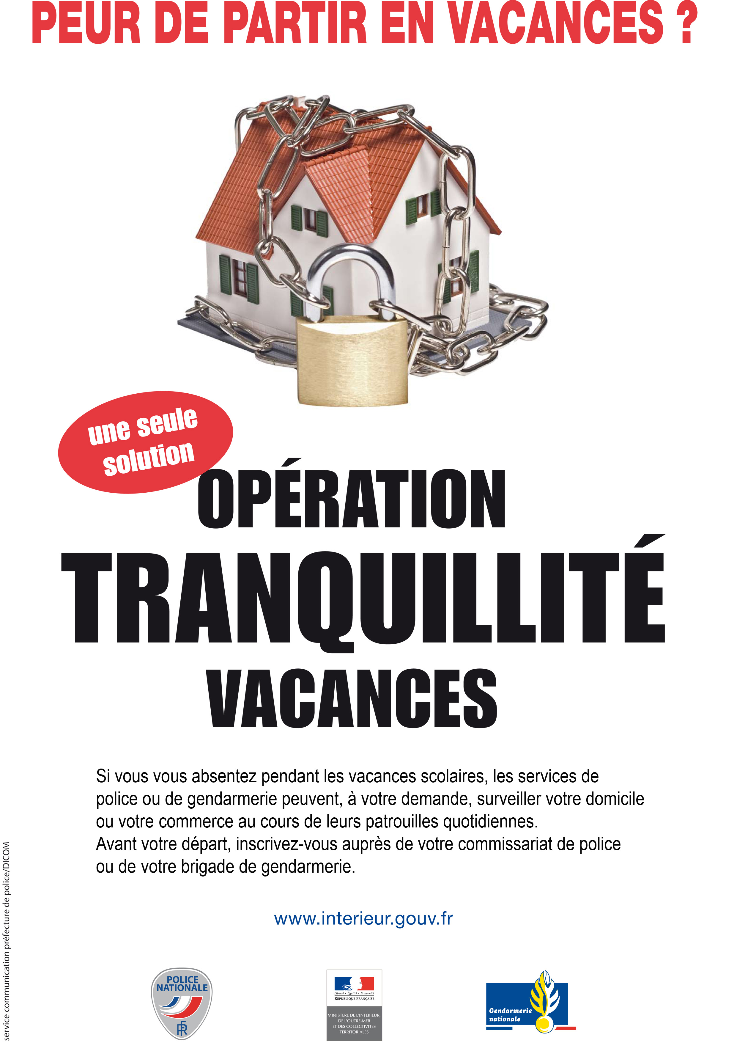 Opération Tranquilité Vacances (OTV)