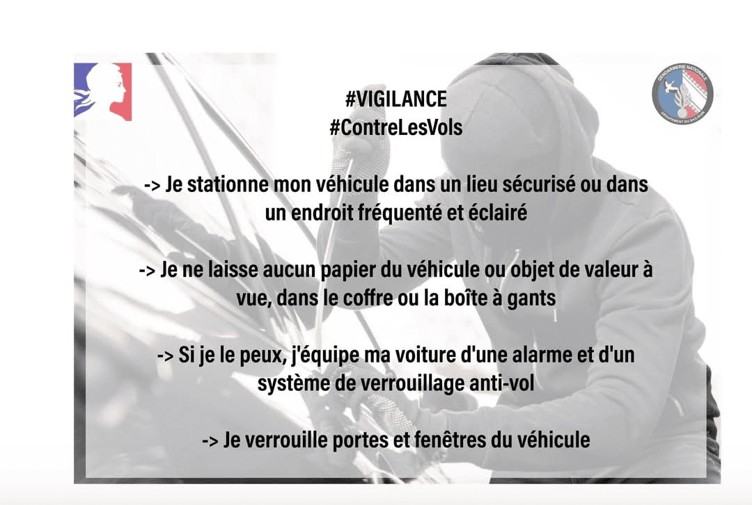 🚨 VIGILANCE VOL: Adoptez les bons réflexes