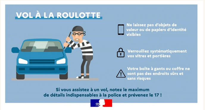 ARTRES : PRÉVENTION DES VOLS À LA ROULOTTE
