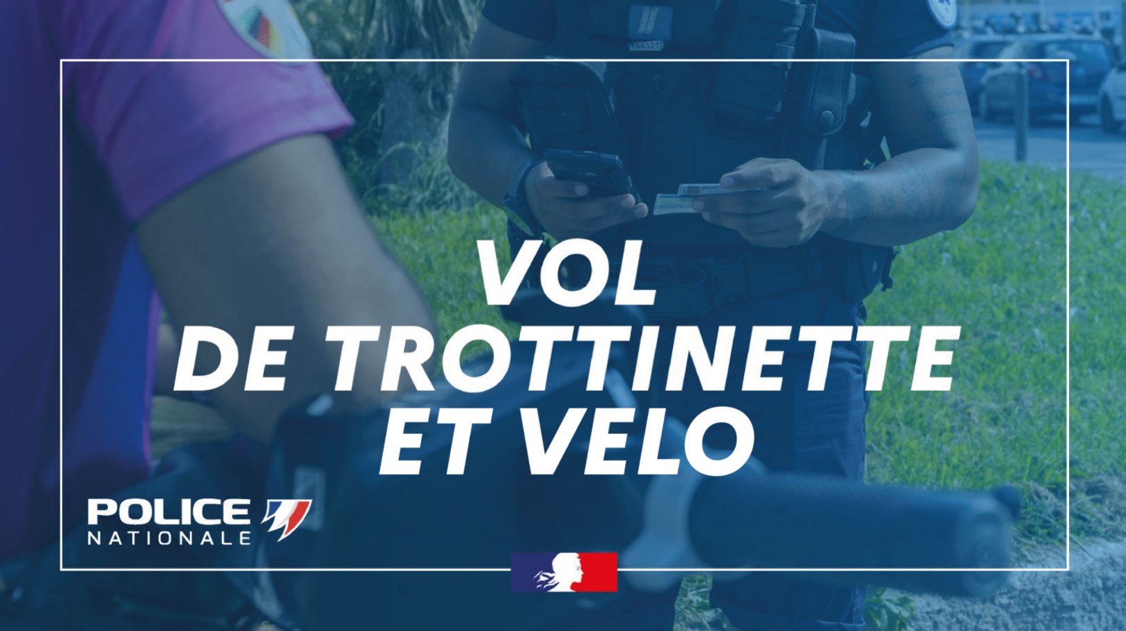 Recrudescence des vols de vélos et de trottinettes