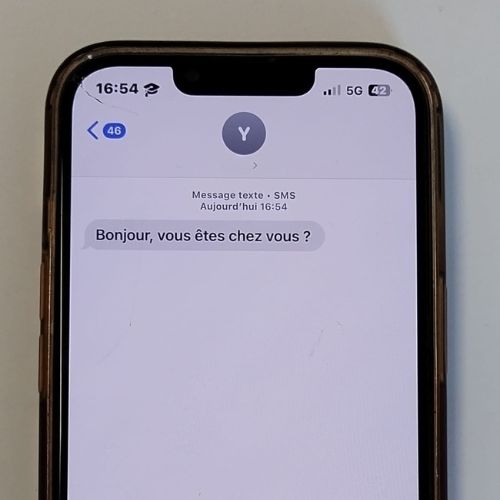 📲  SMS frauduleux !