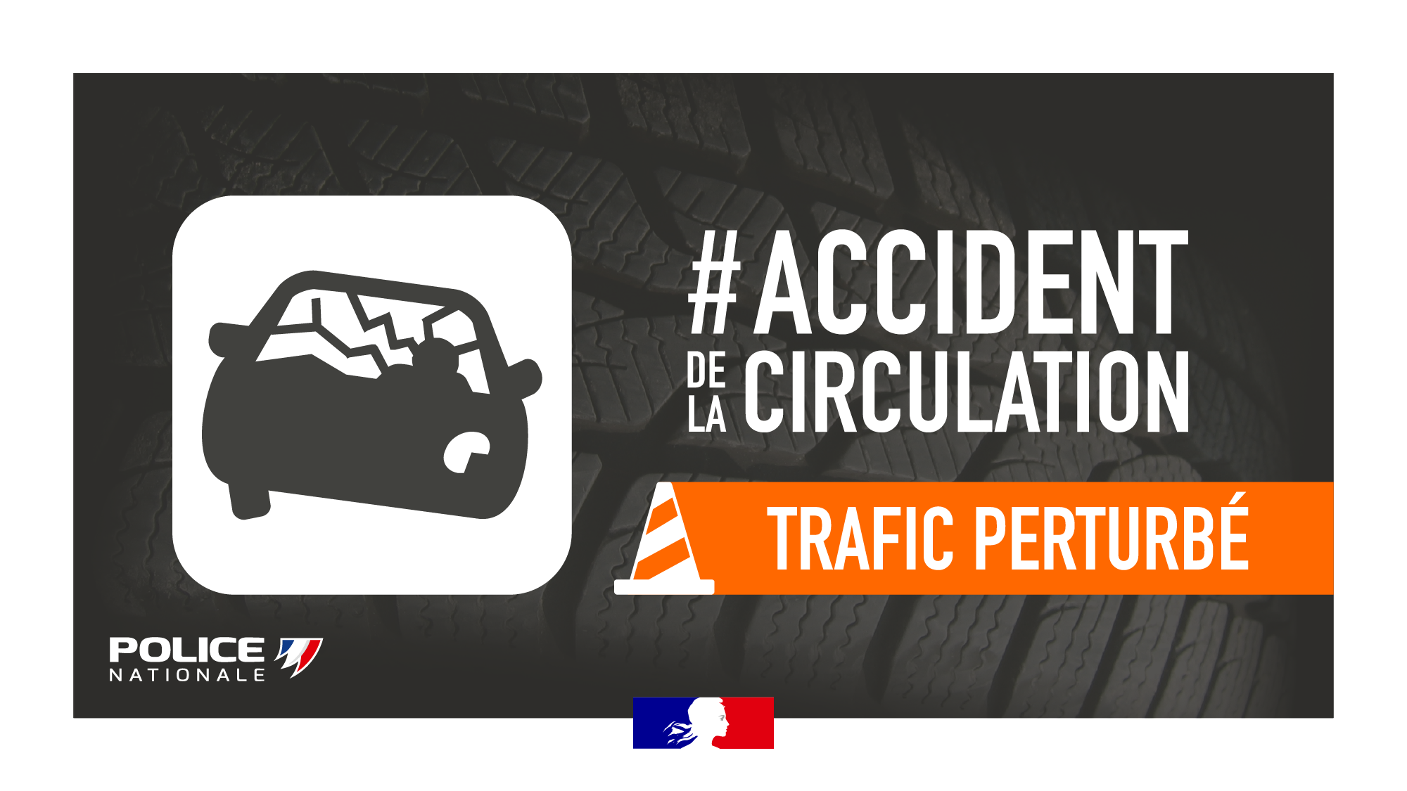 Accident grave sur la N88