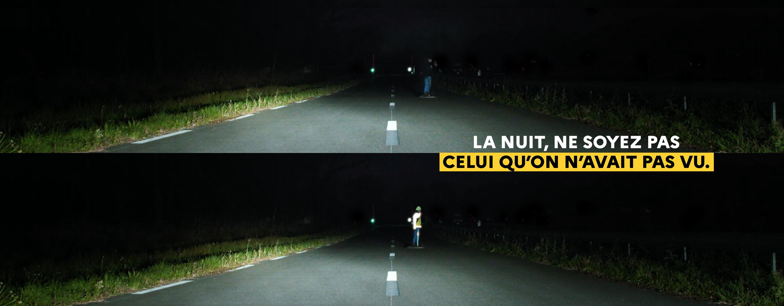 Sécurité routière : voir et être vu la nuit 