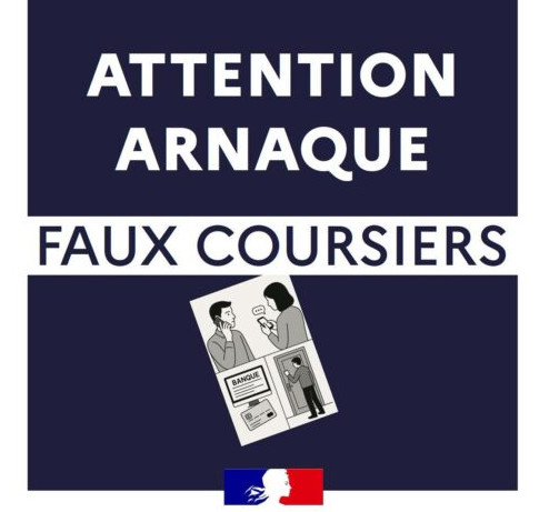  🚨Alerte : arnaque  aux “faux coursiers” ! 🚨