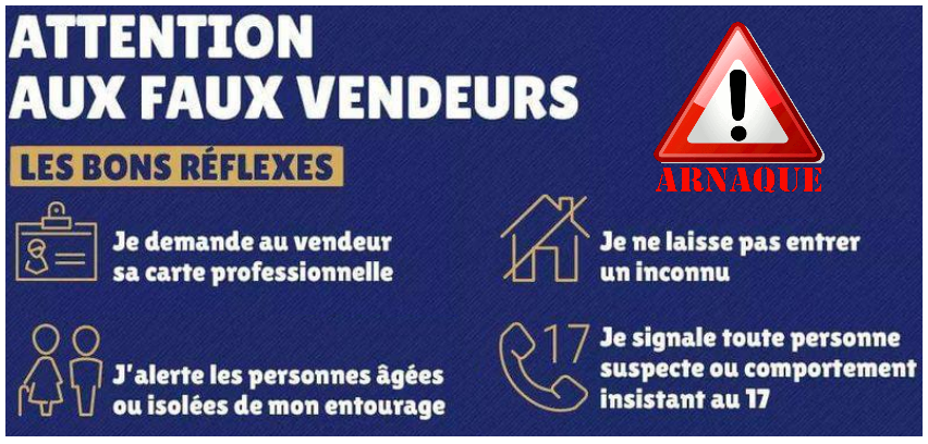 Attention aux faux vendeurs de calendrier
