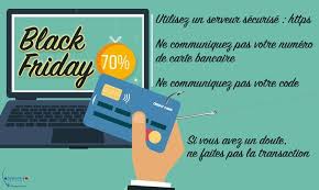 🛍️ BLACK FRIDAY:  ⚠️ AUX ARNAQUES EN LIGNE !