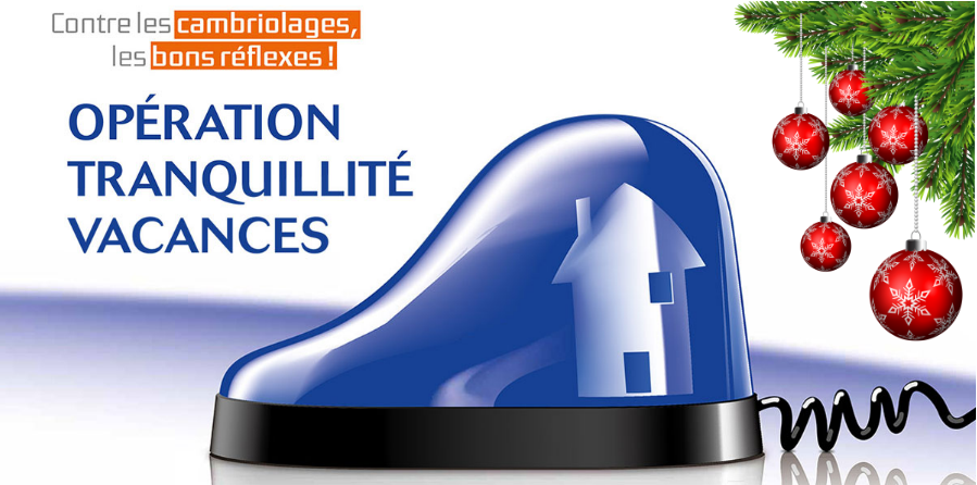 Attention aux cambriolages durant les vacances !