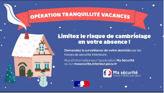 Opération Tranquilité Vacances