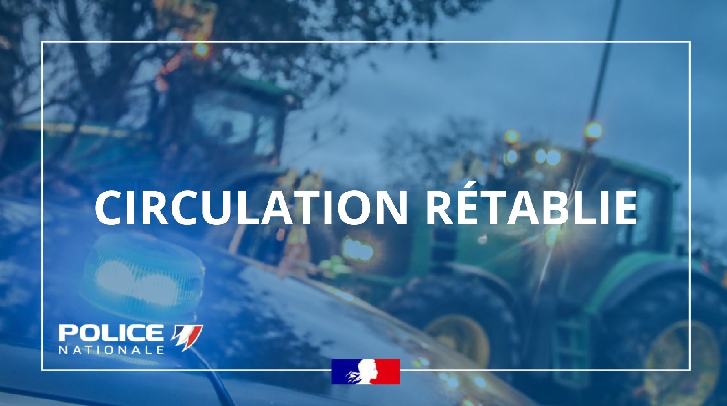 Circulation rétablie