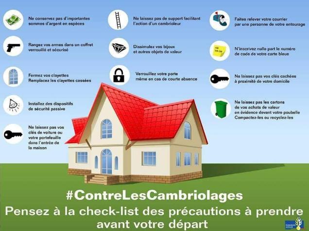 [Prévention – Cambriolage] 