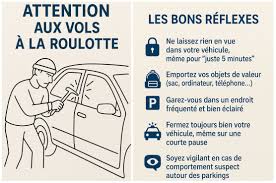 RECRUDESCENCE DE VOLS À LA ROULOTTE