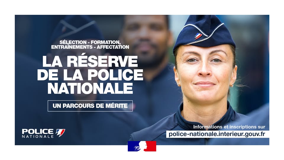 La police nationale recrute !