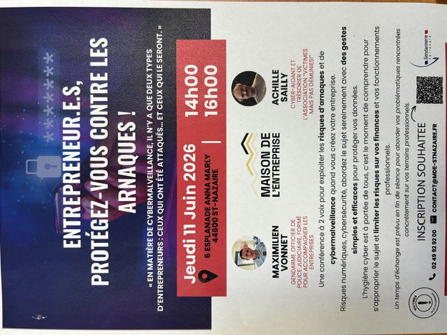 ENTREPRENEURS, PROTEGEZ-VOUS CONTRE LES ARNAQUES !