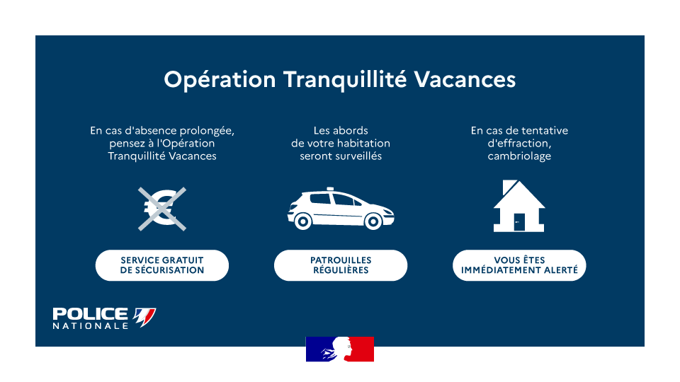 Opération Tranquillité Vacances