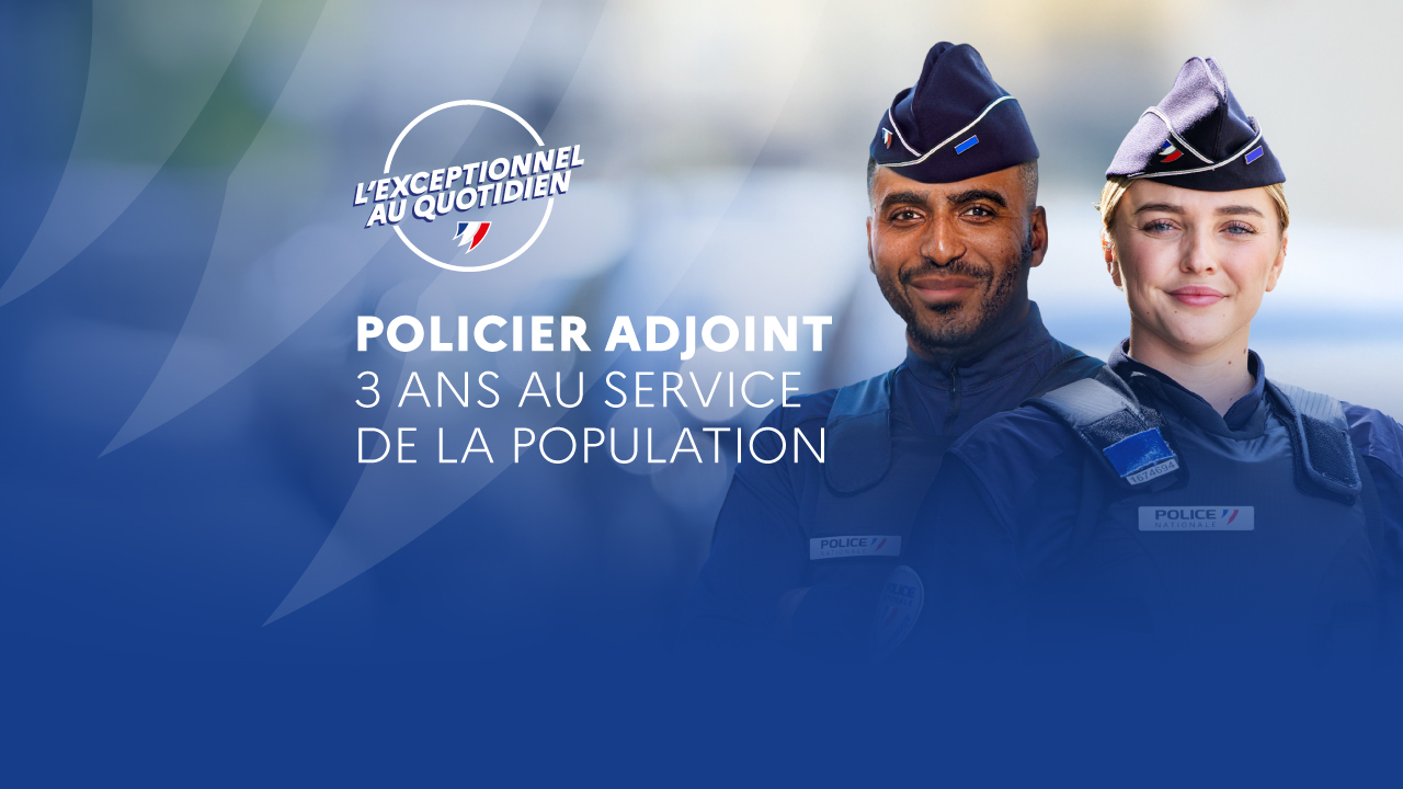Top départ pour le recrutement de Policier Adjoint