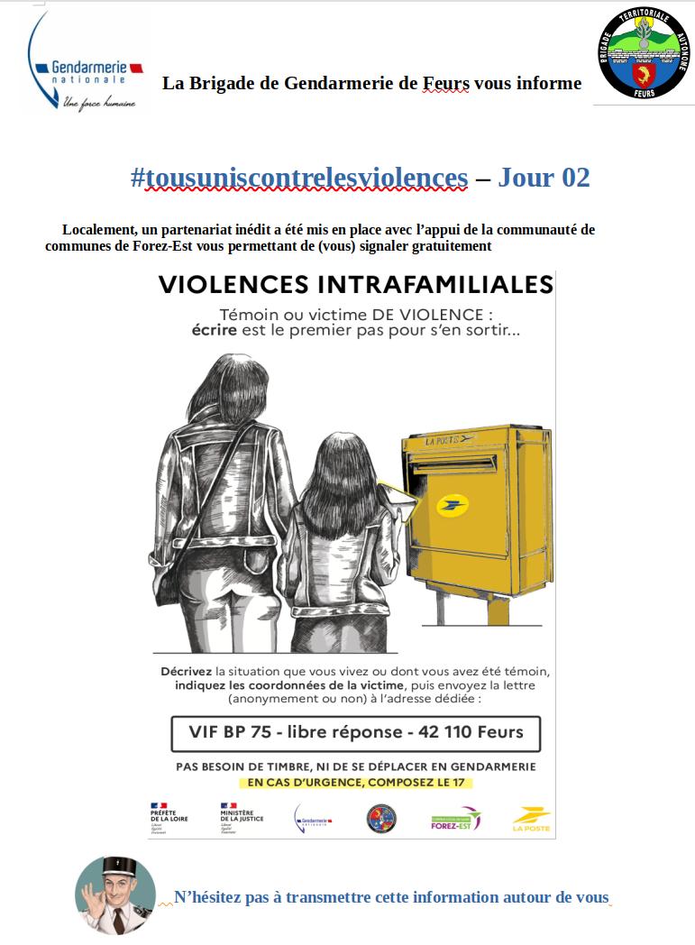 #tousuniscontrelesviolences