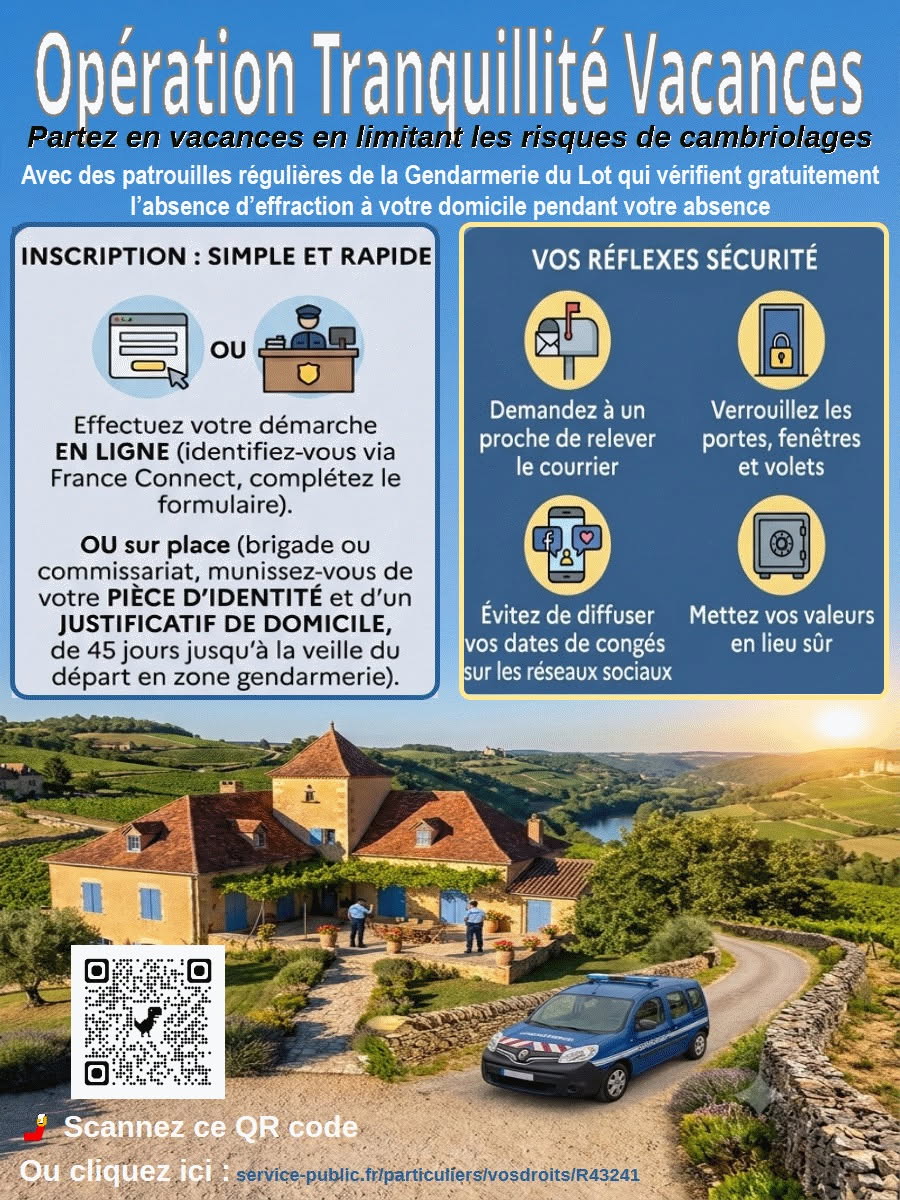 Opération Tranquillité Vacances (OTV)