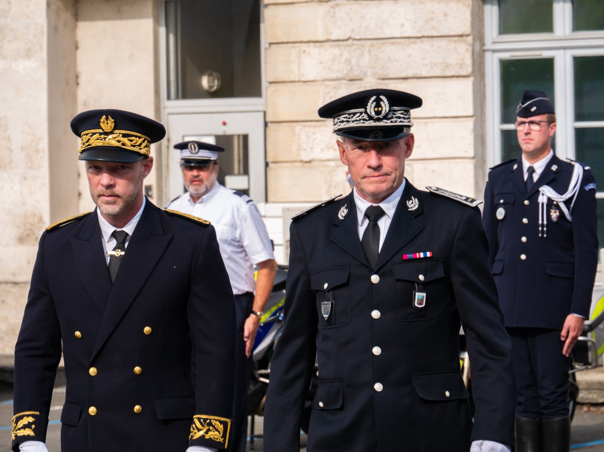Remise de médailles
