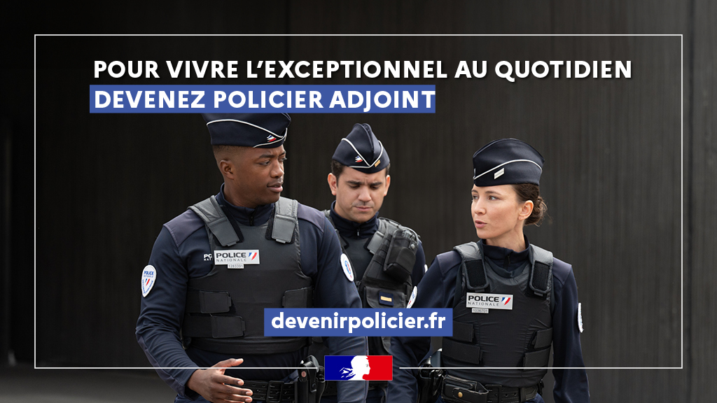 Recrutement policiers adjoints dans les Yvelines