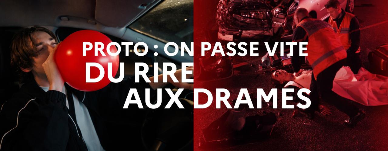 Le protoxyde d'azote tue sur les routes ! 